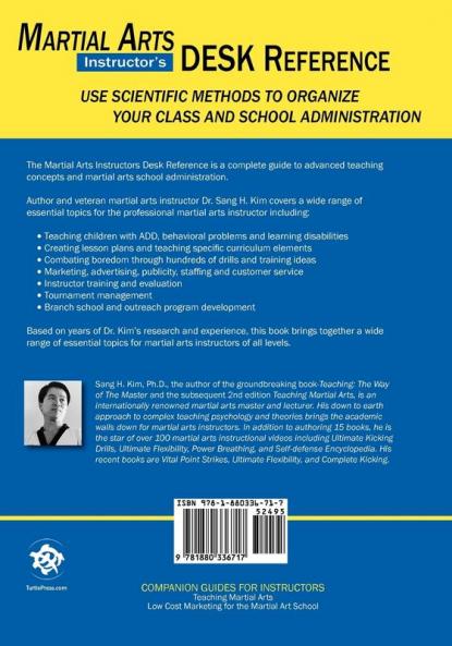 Martial Arts Instructor's Desk Reference: A Complete Guide to Martial Arts Administration
