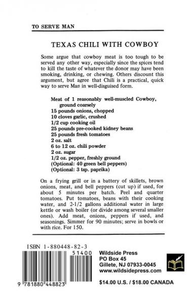 To Serve Man