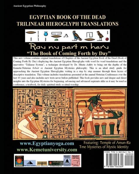 EGYPTIAN BOOK OF THE DEAD HIEROGLYPH TRANSLATIONS USING THE TRILINEAR METHOD Volume 5