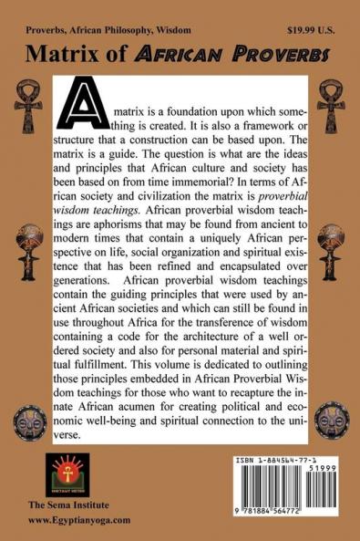 MATRIX OF AFRICAN PROVERBS
