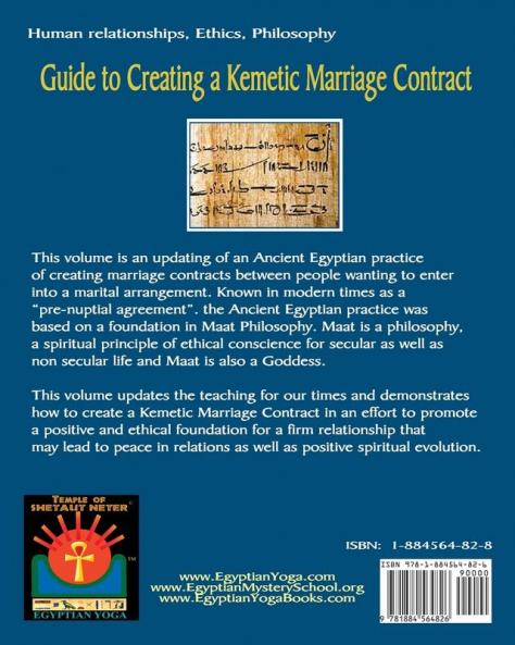 Guide to Kemetic Relationships and Creating a Kemetic Marriage Contract