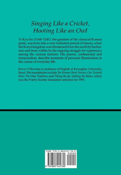 Singing Like a Cricket  Hooting Like an Owl