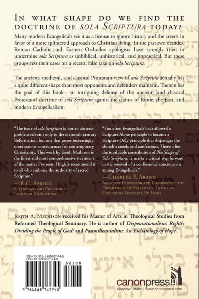 The Shape of Sola Scriptura