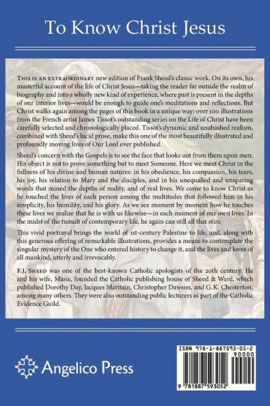 To Know Christ Jesus
