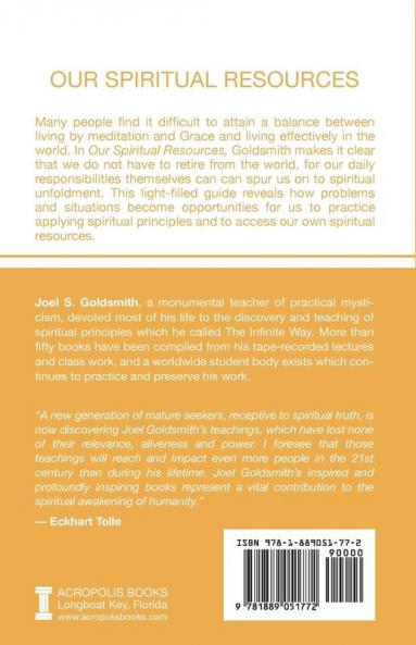 Our Spiritual Resources: The 1960 Letters