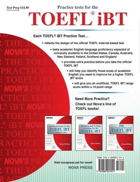 Practice Tests for the TOEFL iBT