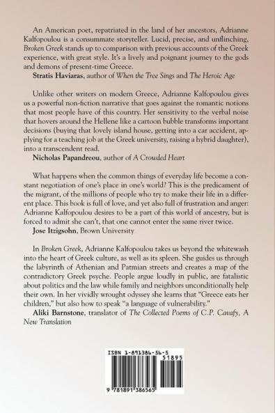 Broken Greek -- A Language to Belong