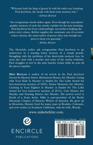 Nursing Homes are Murder: 6 (Paul Jacobson Geezer-Lit Mystery)