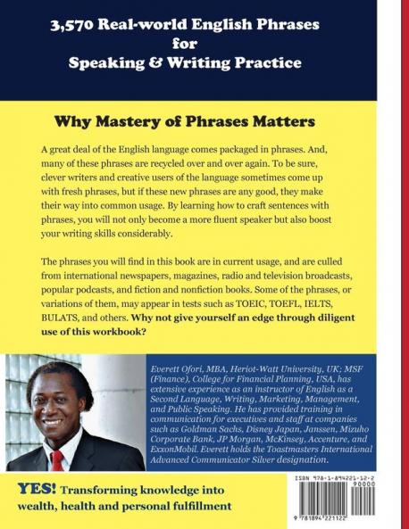 3570 Real-world English Phrases for Speaking and Writing Practice - Volume 1