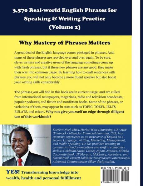 3570 Real-world English Phrases for Speaking and Writing Practice Volume 2