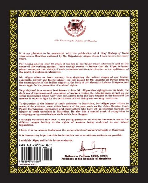 A Brief History of Trade Unionism in Mauritius