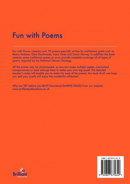 Fun with Poems-A Collection of Poems for 7-11 Year Olds