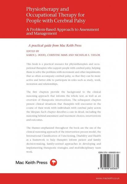 Physiotherapy and Occupational Therapy for People with Cerebral Palsy - A Problem-Based Approach to Assessment and Management (Mac Keith Press Practical Guides)