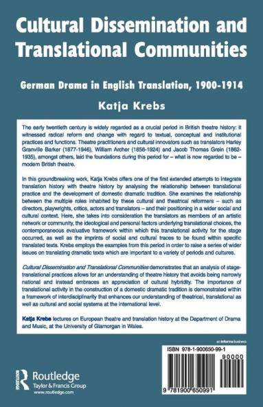 Cultural Dissemination and Translational Communities