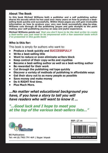 Self Publishing Successfully