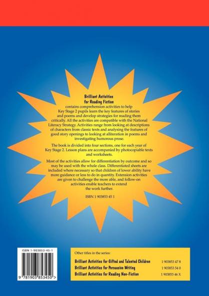 Brilliant Activities for Reading Fiction