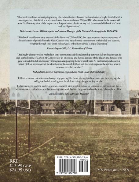 For College Club and Country: A History of Clifton Rugby Football Club