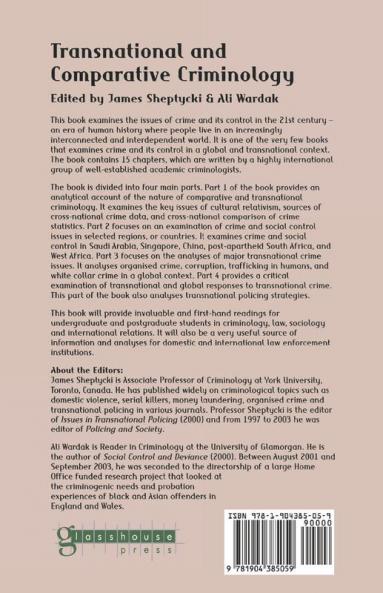 Transnational and Comparative Criminology