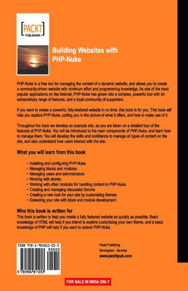 Building Websites with PHP-Nuke