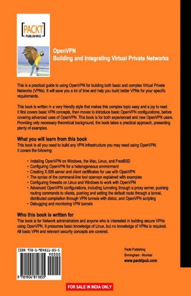 OpenVPN: Building and Integrating Virtual Private Networks