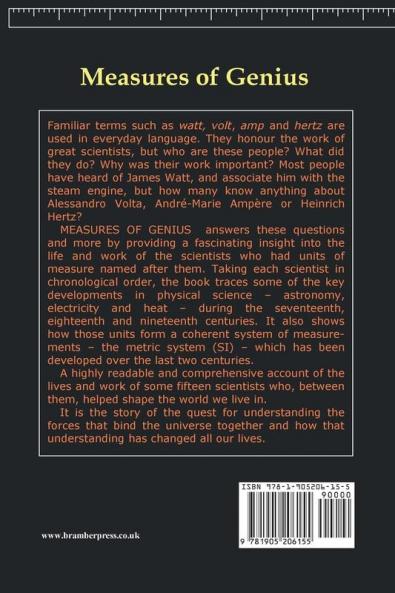 Measures of Genius: The Scientists Who Gave Their Name to Units of Measure
