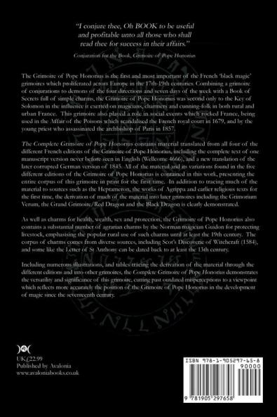 The Complete Grimoire of Pope Honorius