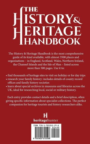 The History & Heritage Handbook 2015/16