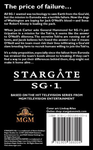 Stargate SG-1: Alliances: No. 8