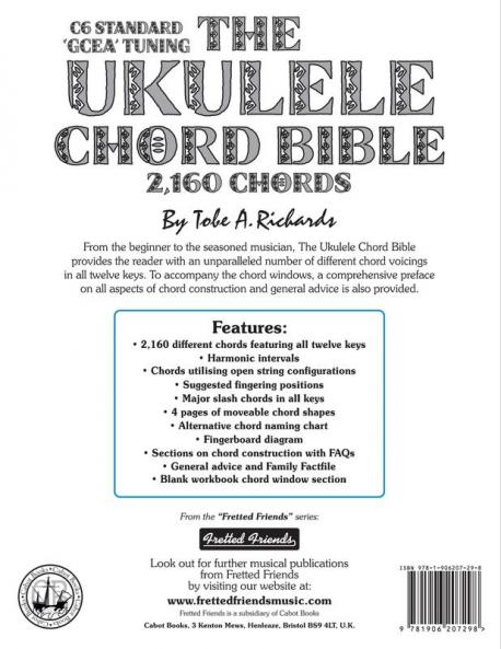 The Ukulele Chord Bible: GCEA Standard C6 Tuning