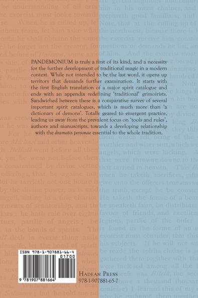 Pandemonium: A Discordant Concordance of Diverse Spirit Catalogues