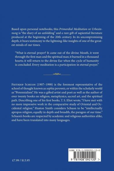 Primordial Meditation: Contemplating the Real