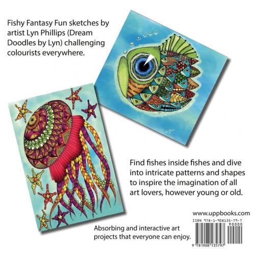 Funky Fish 'N Friends: Dream Doodles: 1 (Challenging Art Colouring Books)