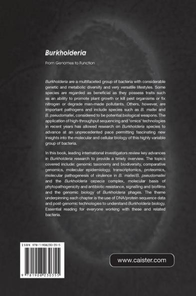 Burkholderia: From Genomes to Function