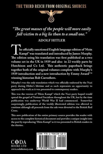 Mein Kampf - The Official 1939 Edition Murphy Translation