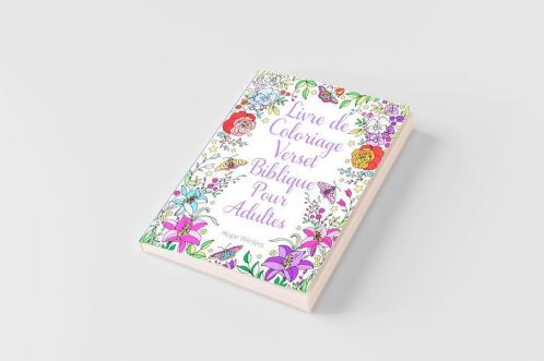 Livre de Coloriage Verset Biblique Pour Adultes