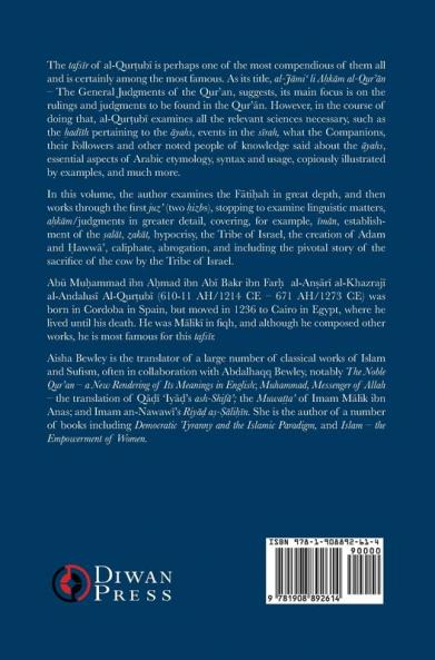 Tafsir al-Qurtubi - Vol. 1