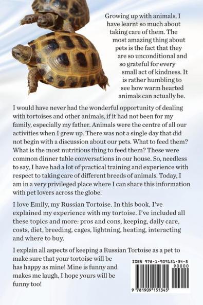 Russian Tortoises as Pets. Russian Tortoise: Facts and Information. Daily Care Pro's and Cons Cages Costs Diet Breeding All Covered
