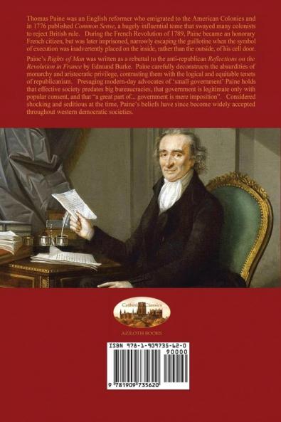 Rights of Man (Aziloth Books): Being An Answer To Mr. Burke’s Attack On The French Revolution