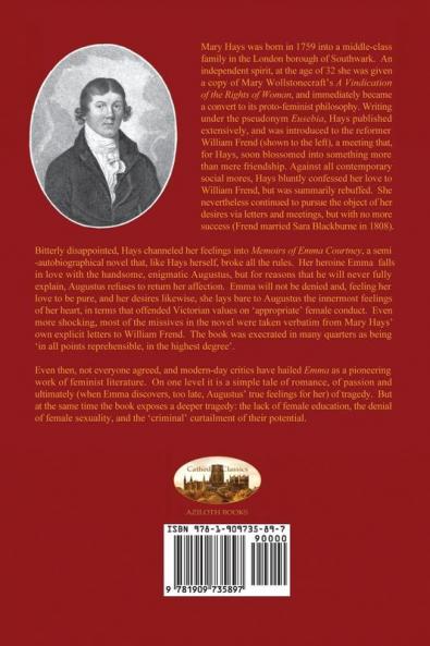 Memoirs of Emma Courtney - an 18th Century Feminist classic (Aziloth Books)