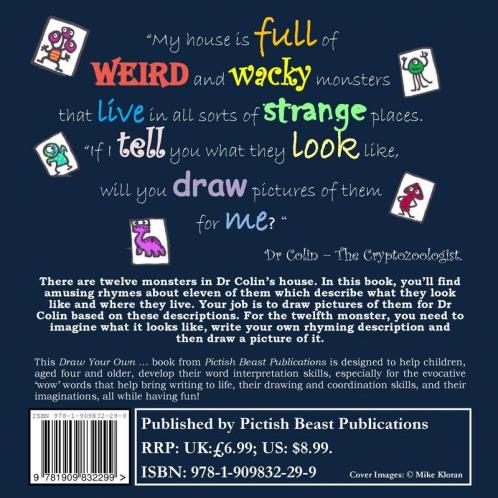 Draw Your Own Monsters In My House: 1 (Draw Your Own Encyclopedia)