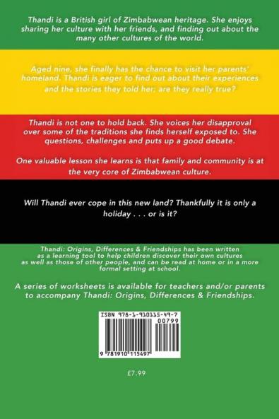 Origins Differences & Friendships: A children's book for 8-12 year olds