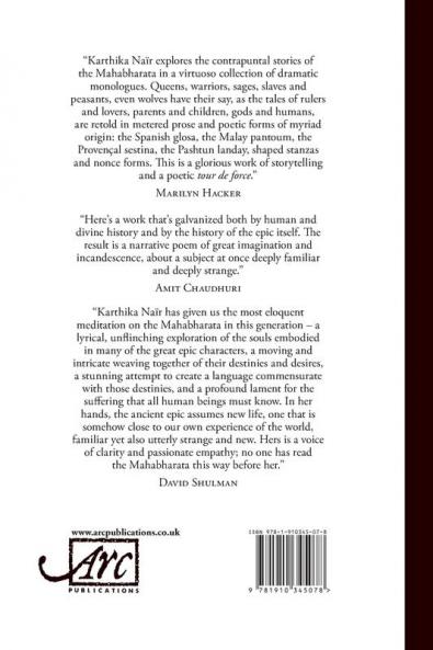 Until the Lions: Echoes from the Mahabharata (ARC International Poets)