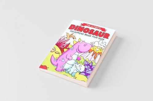 The Ultimate Dinosaur Colouring Book for Kids