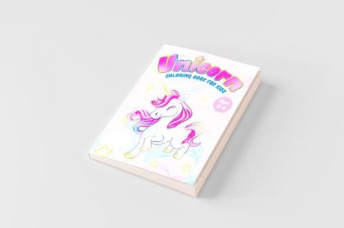 Unicorn Coloring Book for Kids Ages 4-8