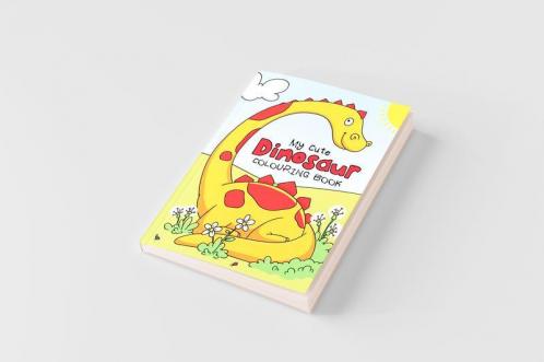 My Cute Dinosaur Colouring Book for Toddlers