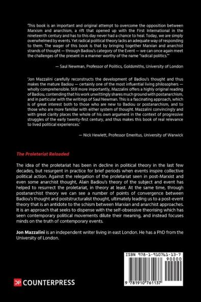 The Proletariat Reloaded: Badiou beyond Marxism and Anarchism