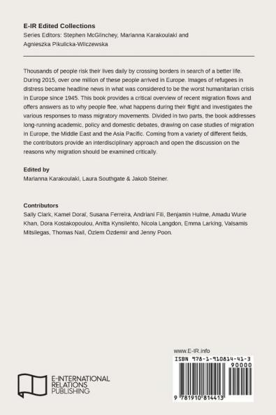 Critical Perspectives on Migration in the Twenty-First Century