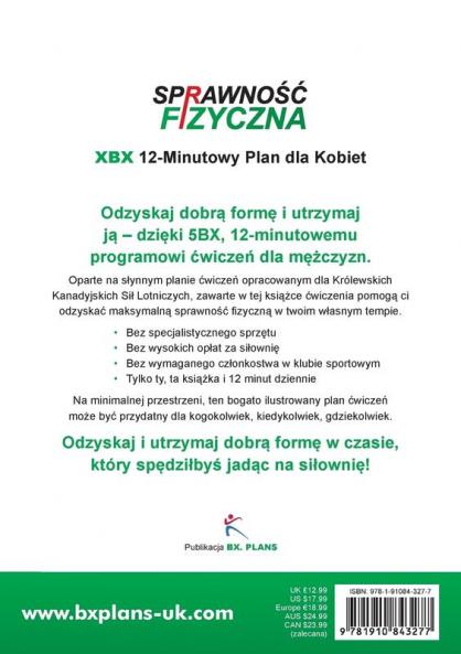 Sprawnosc Fizyczna Xbx 12-Minutowy Plan Dla Kobiet