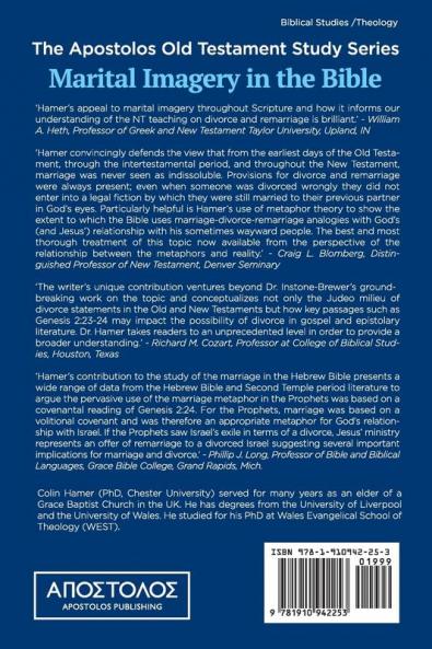 Marital Imagery in the Bible: An Exploration of Genesis 2:24 and its Significance for the Understanding of New Testament Divorce and Remarriage Teaching