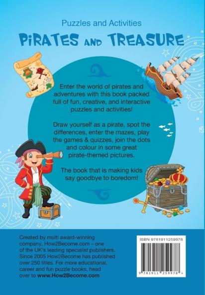 Kids’ Puzzle and Activity Book: Pirates & Treasure!: 60+ Activities and Puzzles for Children (The Puzzle Series)